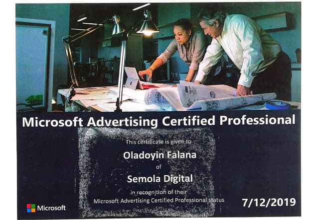 Microsoft Advertising Certified