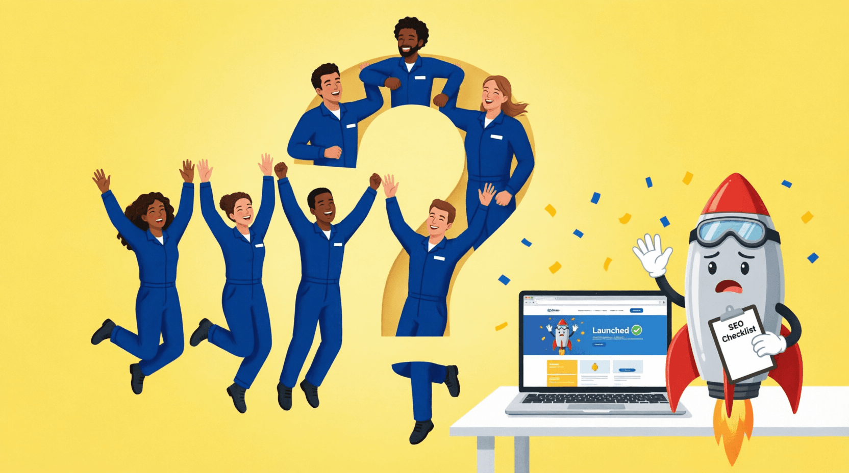 Post launch SEO checklist for new websites